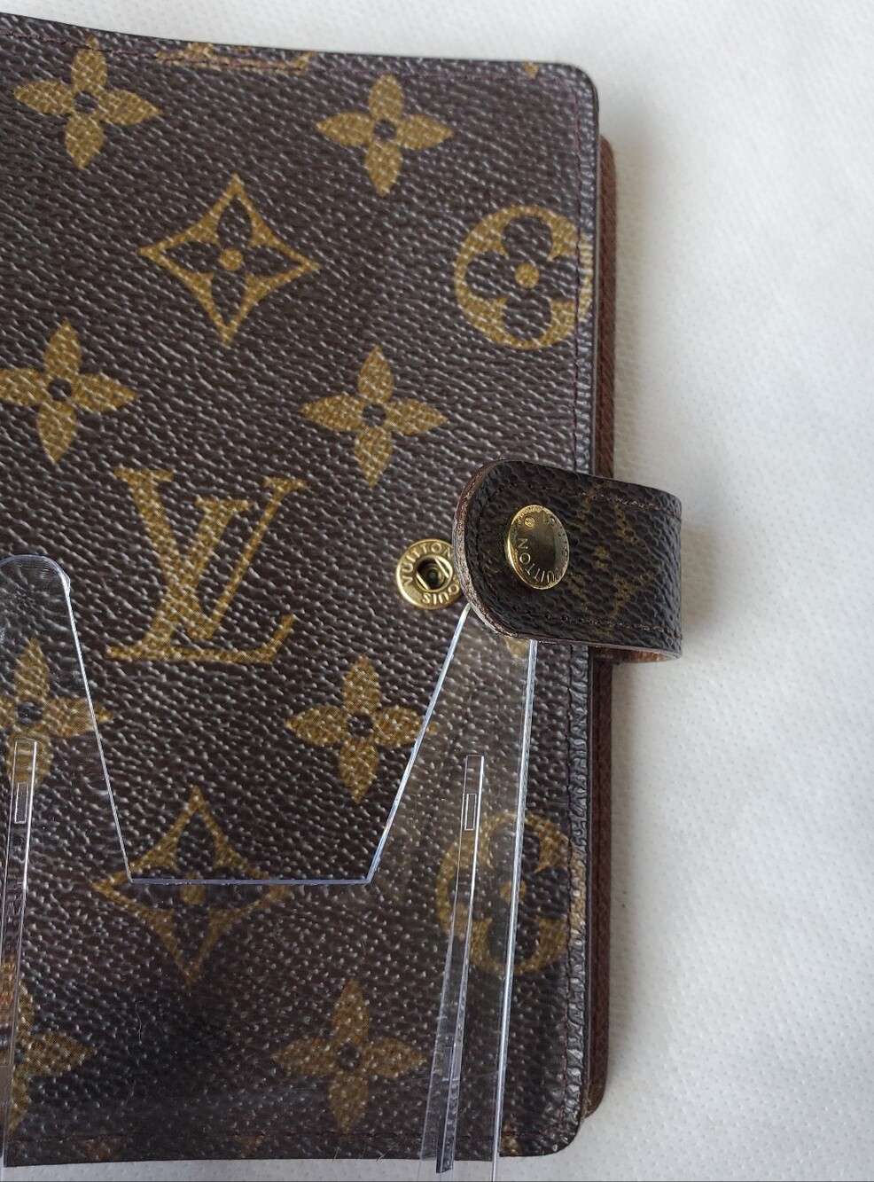 Louis Vuitton Brown Monogram Canvas Agenda Cover - Picture 3 of 16